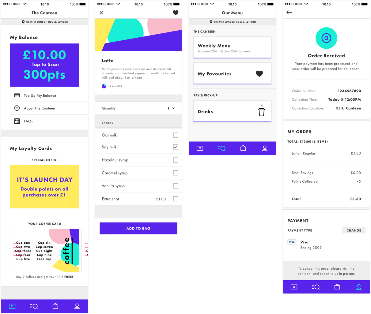 ASOS The Canteen Arron C Design